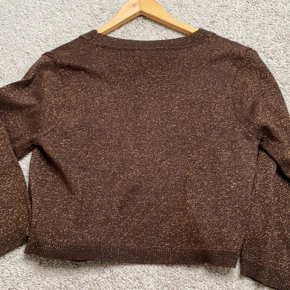 Y2K Vintage cropped bolero cardigan Size S - Picture 8 of 8